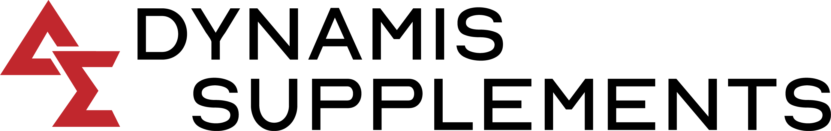 Full Dynamis Supplements logo with a red and black design