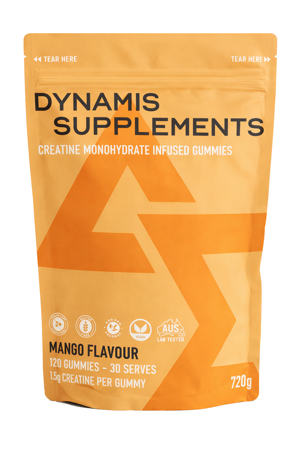Dynamis Supplements Creatine Gummies - Mango