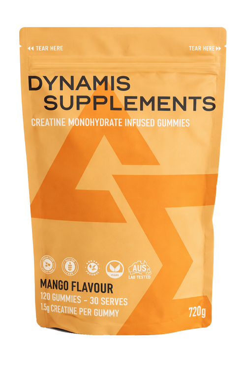 Dynamis Supplements Creatine Gummies - Mango
